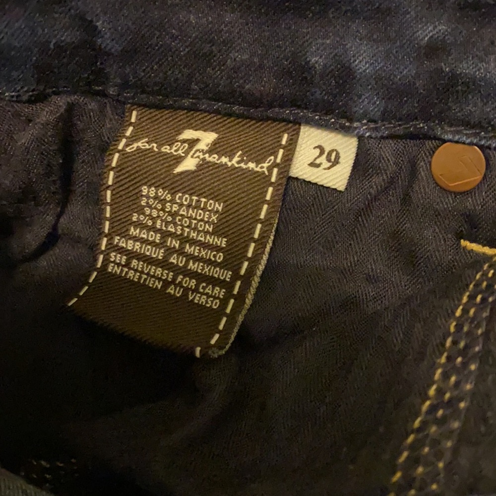 7 FOR ALL MANKIND Slim Illusion High Waist Ankle Skinny Jeans | NWOT | Norstrom - Picture 9 of 11